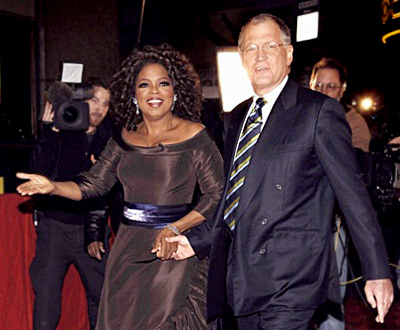 Oprah Winfrey on David Letterman